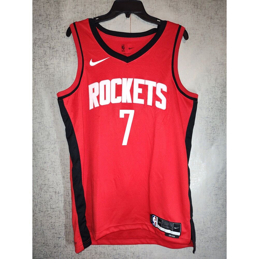 Nike Houston Rockets Kevin Durant #7 Icon Edition Swingman Jersey Sz L NWT